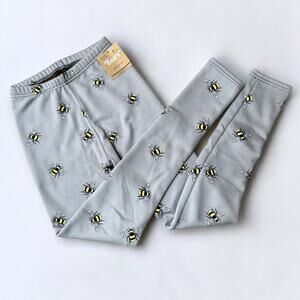 Just Cozy Faux Fur Lined Leggings, Size XS/S, Grey Bee